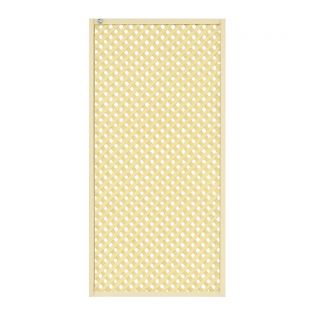 Scherm grenen trellis diagonaal 180x90cm