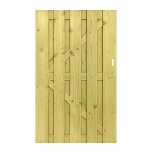 CarpGarant tuindeur vuren geïmpregneerd recht vc 180x100cm
