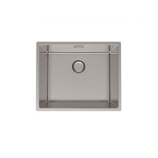 Carp select keuken spoelbak rvs incl korfplugset diepte 160mm radius 50 kast vanaf 450mm