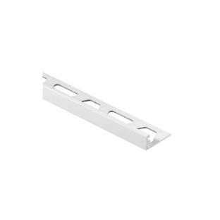 Jolly-mbw uitwendig tegel hoekprofiel j100mbw Aluminium zuiver wit mat 3000x10mm