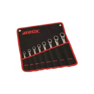 4tecx ring-steeksleutelset 8-19mm 8-delig