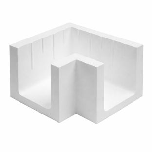 Combikist pro type a hoek wanddikte 100mm 350x400mm lengte 1800mm