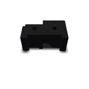Dts neut a-profiel zwart links 67x110mm