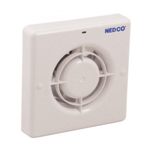 Toiletventilator cr100vt met vochtsensor en timer
