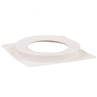 Plafondplaat kunststof wit 100/125/150mm