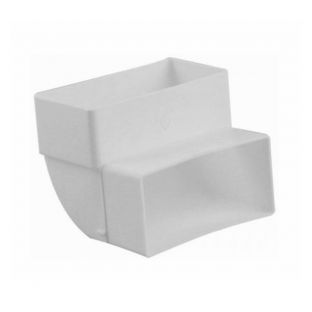 Ventilatiekanaal hoekstuk verticaal 110x54mm