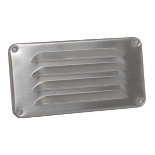 Schoepenrooster 180x90mm rvs