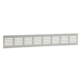 Plintrooster 400x60mm wit