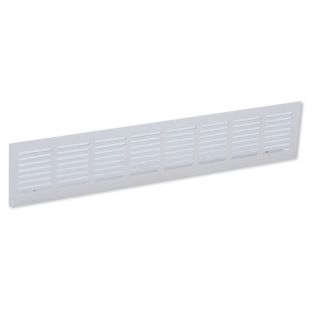 Plintrooster 400x80mm f1 aluminium