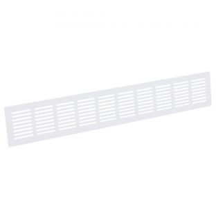 Plintrooster 600x80mm wit