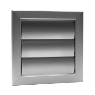 Aluminium lamellenrooster 205x205mm f1