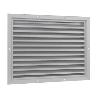 Aluminium gevelrooster 400x300mm
