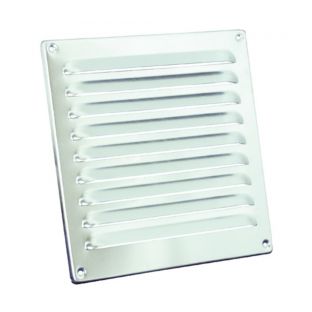 Alu schoepenrooster 200x200mm