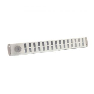 Bold line schuifrooster 500x65mm wit