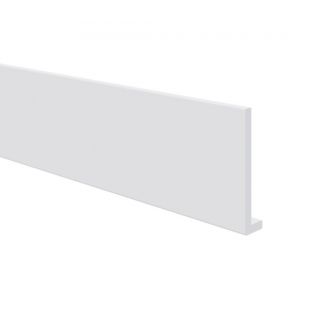 Colordeck boeideel volschuim 400x35x9mm wit glad pvc