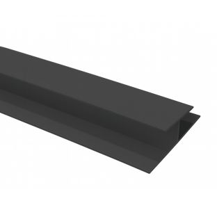 Colordeck koppelprofiel volschuim 400mm antraciet nerf