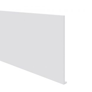 Colordeck boeideel volschuim 300x35x9mm wit glad pvc