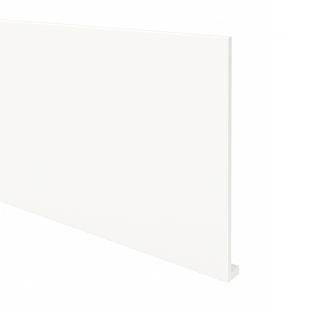 Colordeck boeideel volschuim 250x35x9mm wit glad pvc