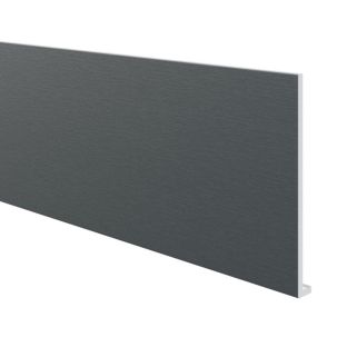 Colordeck boeideel volschuim 200x35x9mm antraciet nerf