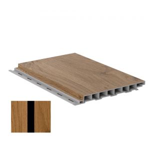 Colordeck vlakdeel 19x190mm turner oak combi zwart