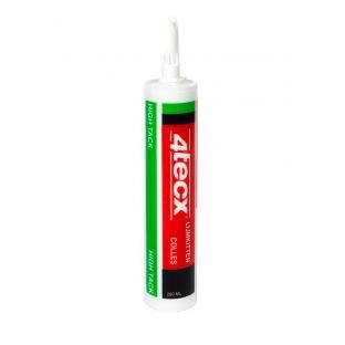 4tecx high tack lijmkit 290 ml zwart