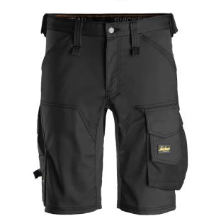 Snickers korte broek stretch 6143 zwart