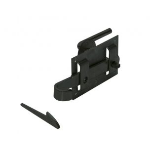 Boerenklinkstel epoxy zwart compleet 70911
