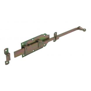 Rolstaartschuif e.verzinkt vlak 65x800mm 74489