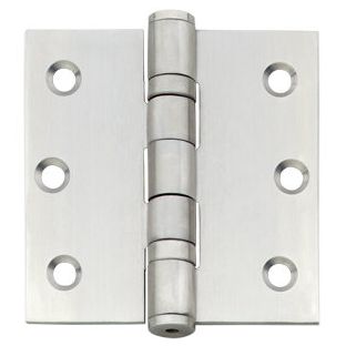 Kogelscharnier rvs recht 89x89mm dx