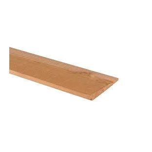 Achter/zijwand thermowood design rabat 300cm