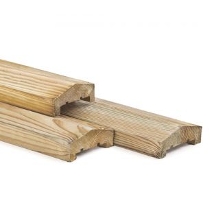 Afdeklat grenen tbv beton 44x90x1800mm