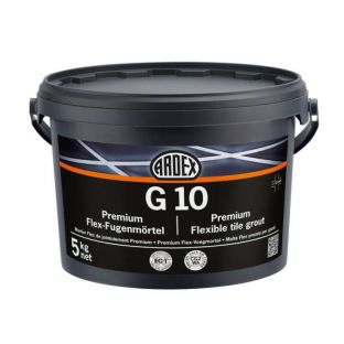 Ardex g10 premium flex-voegmortel grijs emmer 5kg