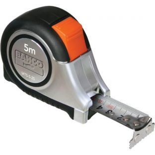 Bahco rolmaat 5 meter waterproof mts 5 25