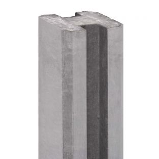 Beton rabatpaal tussen metalic gecoat 10x10x270cm