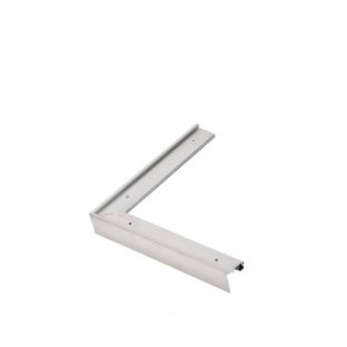 BossCover dakrand buitenhoek 60mm 400x400mm brute inclusief bevestiging