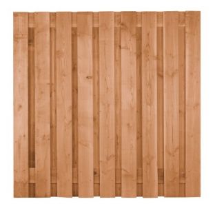 Tuinscherm douglas fijnbezaagd 19 planks 180x180cm