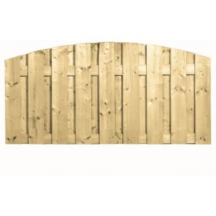 Tuinscherm geïmpregneerd vuren toog vc 17 planks 90x180cm
