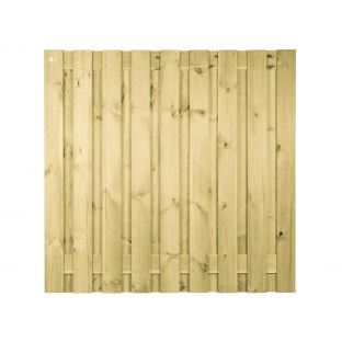 Tuinscherm geïmpregneerd grenen 19 planks 180x180cm