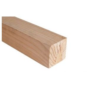 Douglas paal fijnbezaagd 120x120mm
