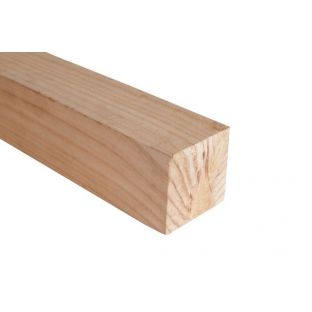 Douglas paal fijnbezaagd 150x150mm