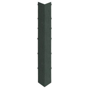 Keralit uitwendig hoekstuk 2847 Ral6009 donkergroen 350mm