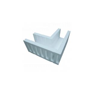 Ps-funderingsbekisting hoek 350x400mm