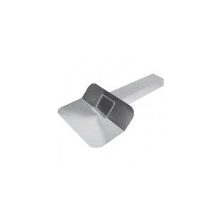 Hwa plakplaat aluminium 45 graden gu 200x80x60mm