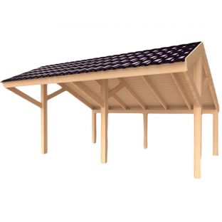 Kapschuur douglas 300x500cm
