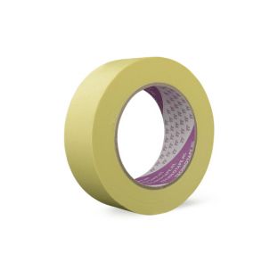 Technotape maskingtape sp licht geel 25mm x 50meter