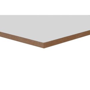 Mdf board wit gegrond 2440x1220x18mm