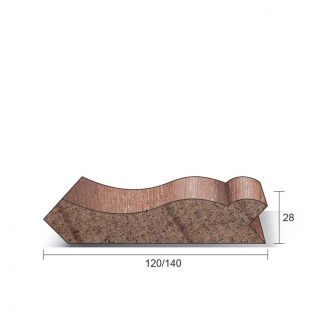 Meranti neuslijst 027x120mm