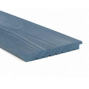 Achter/zijwand vuren grijs rabat Zweeds 300cm