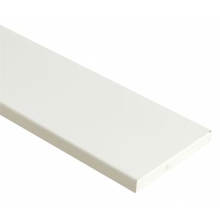 Mahonie plint wit gegrond 11x55mm