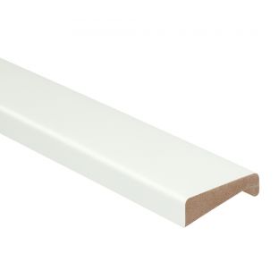 Hardhout neuslat k25 wit gegrond 18x39mm